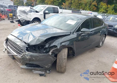 2016 Ford Fusion Titanium из США, поврежденный, VIN 3FA6P0K96GR151314